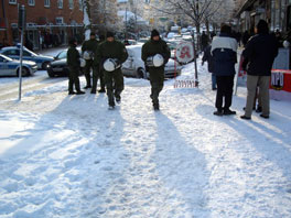 NPD Infostand 30. Januar 2010